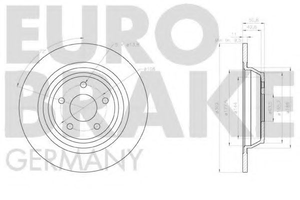 Disc frana 3