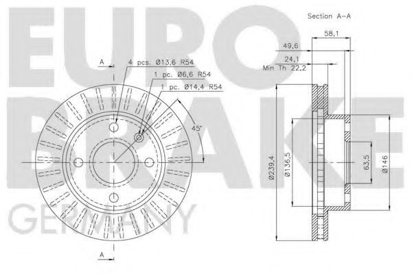 Disc frana 3