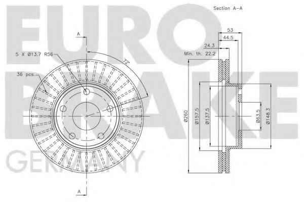 Disc frana 2