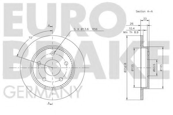 Disc frana 3