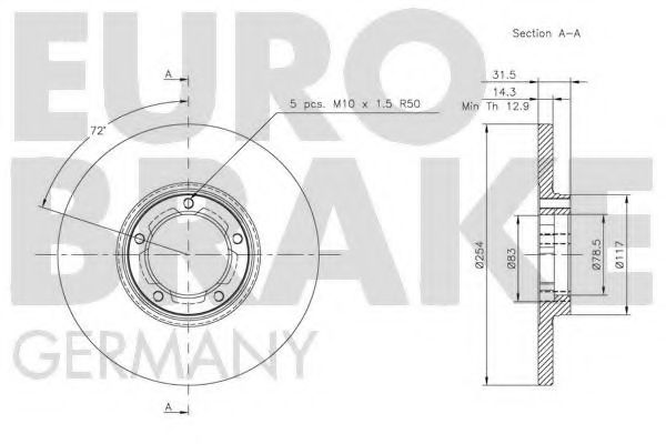 Disc frana 2
