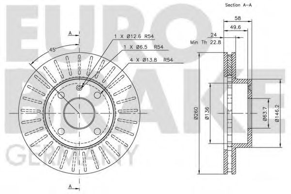 Disc frana 2