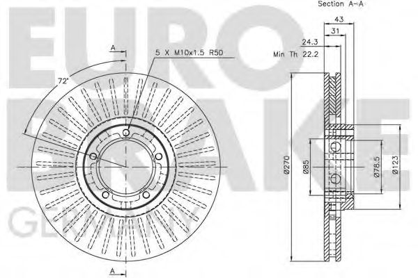 Disc frana 2