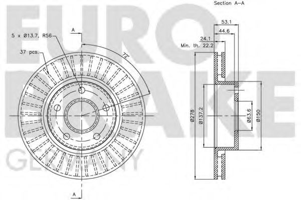 Disc frana 2