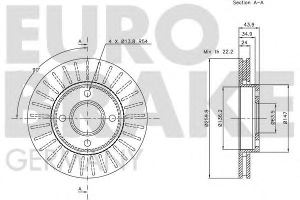 Disc frana 2