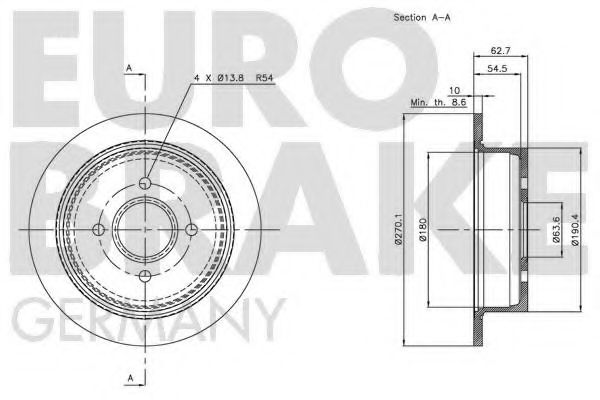 Disc frana 2