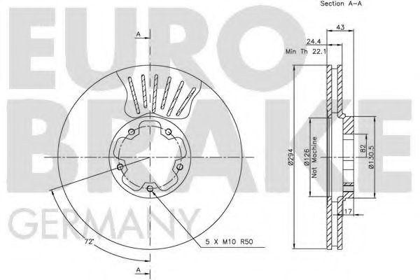 Disc frana 3