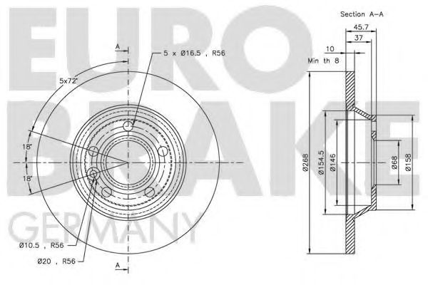 Disc frana 3