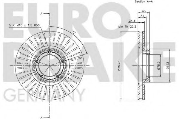 Disc frana 2