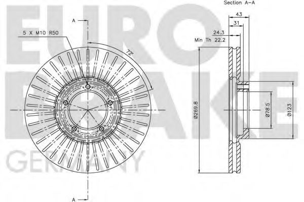 Disc frana 3