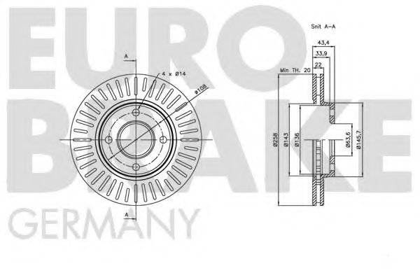 Disc frana 3