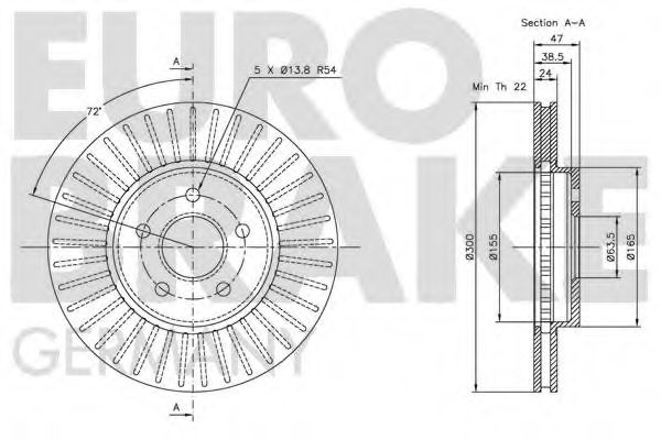 Disc frana 3