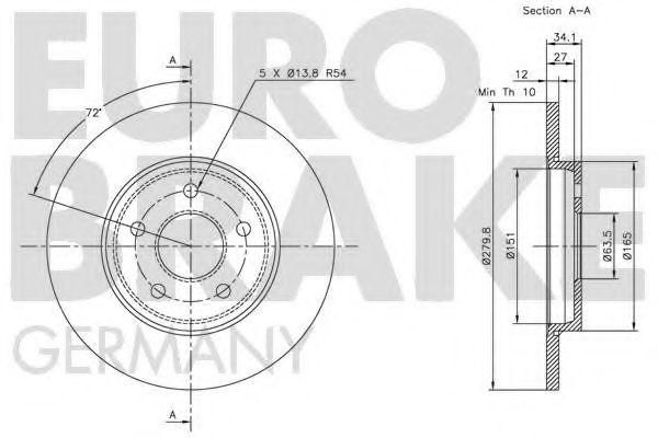 Disc frana 3