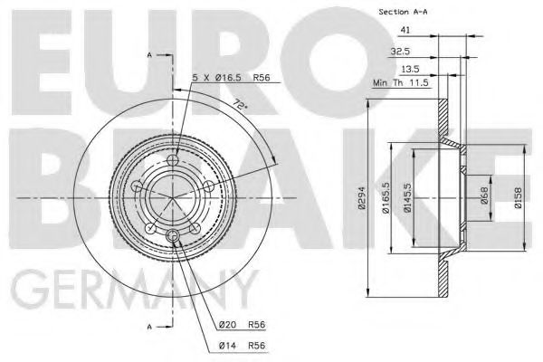 Disc frana 3