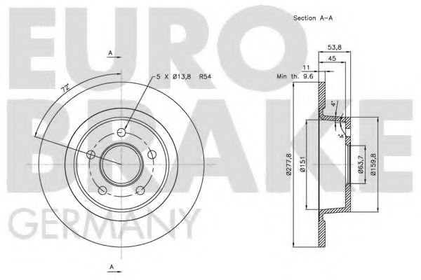 Disc frana 3