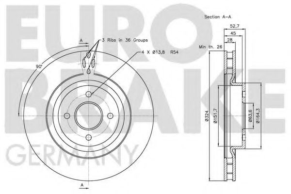 Disc frana 2