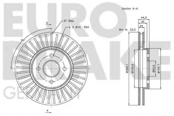 Disc frana 2