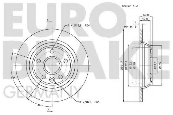 Disc frana 3