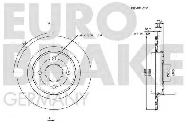 Disc frana 2
