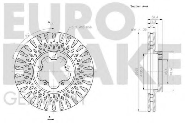 Disc frana 3