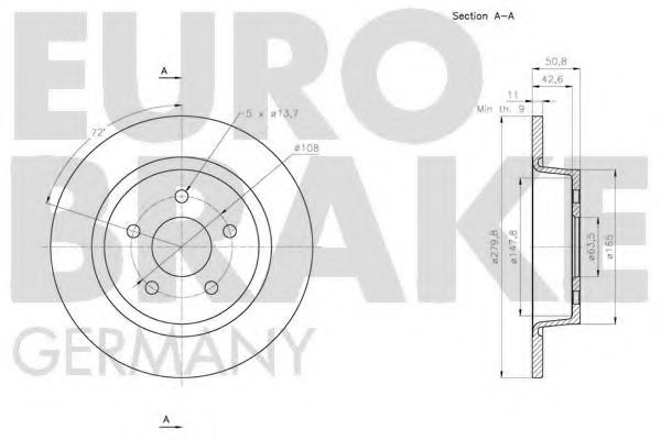Disc frana 3