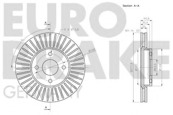 Disc frana 3