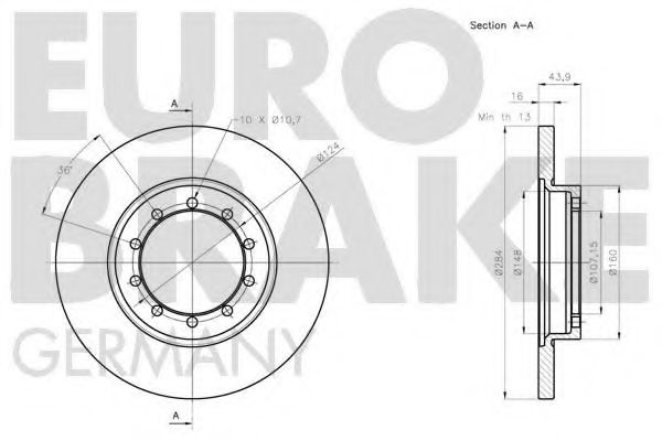 Disc frana 3