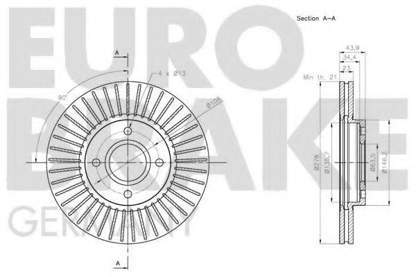 Disc frana 3