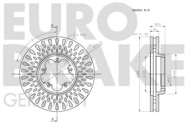 Disc frana 3