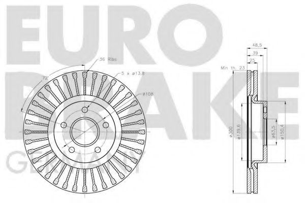 Disc frana 3