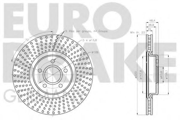 Disc frana 3