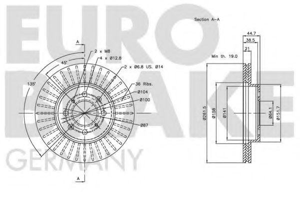 Disc frana 2