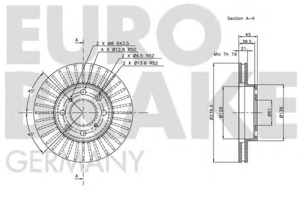 Disc frana 3