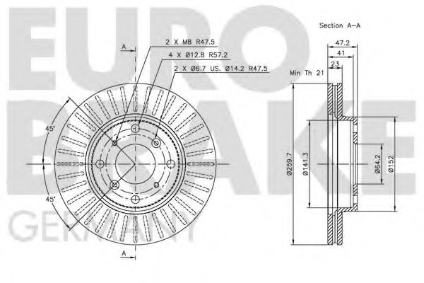 Disc frana 2