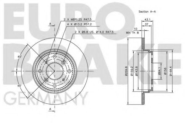 Disc frana 3