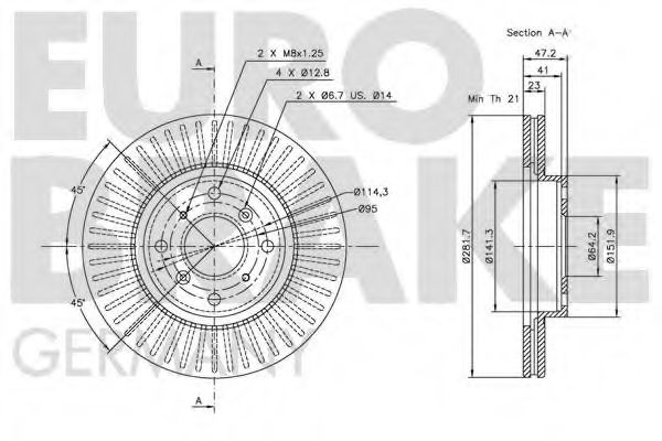 Disc frana 2