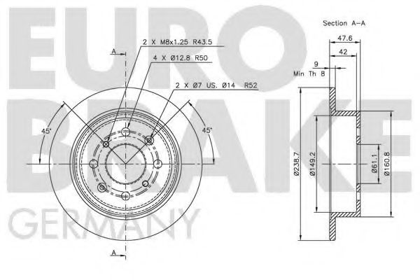Disc frana 3