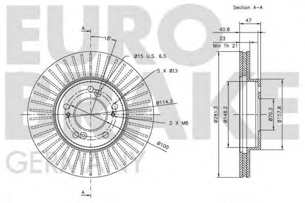 Disc frana 3
