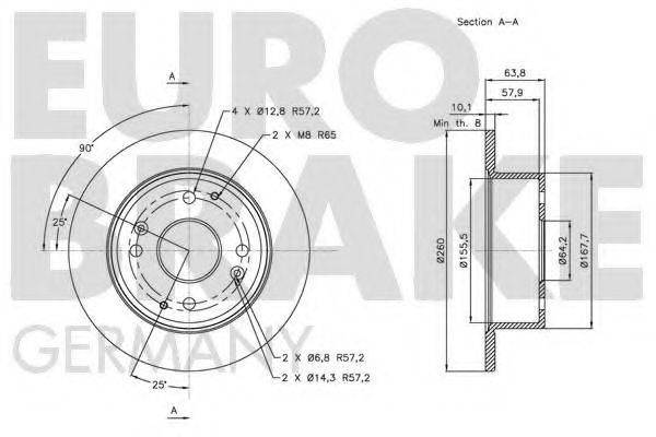 Disc frana 3