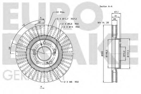 Disc frana 2