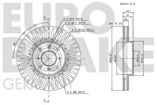 Disc frana 3