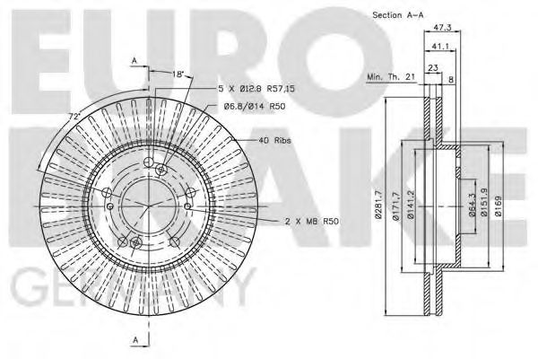 Disc frana 3