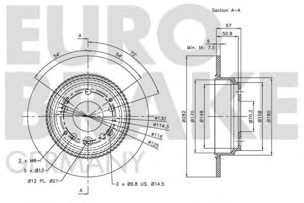Disc frana 3