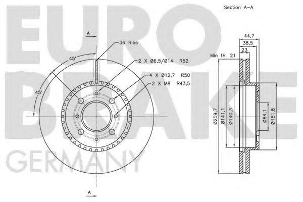Disc frana 2