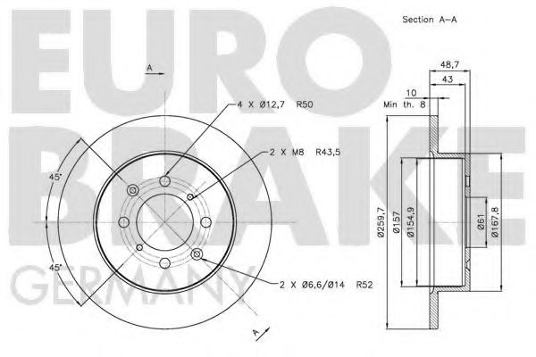 Disc frana 3