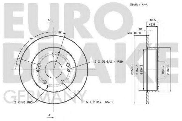 Disc frana 3
