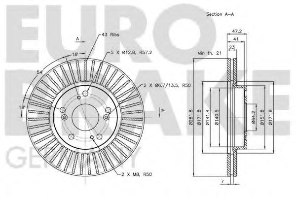 Disc frana 3