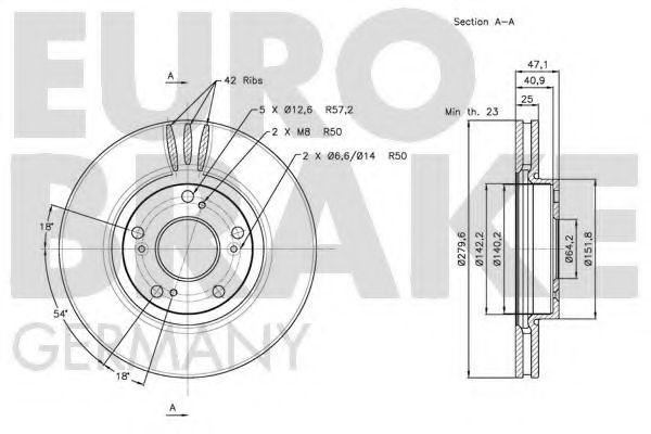 Disc frana 3
