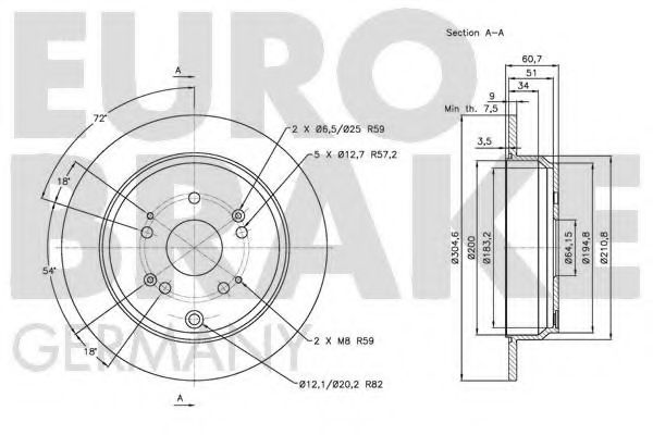 Disc frana 3