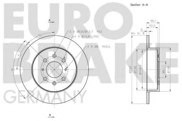Disc frana 2